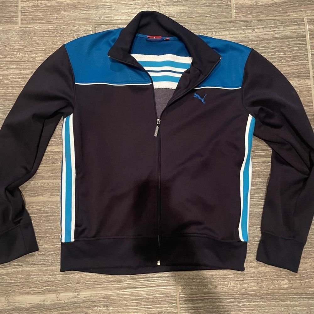 Puma- vintage Mens S- zip up jacket - Picture 1 of 10